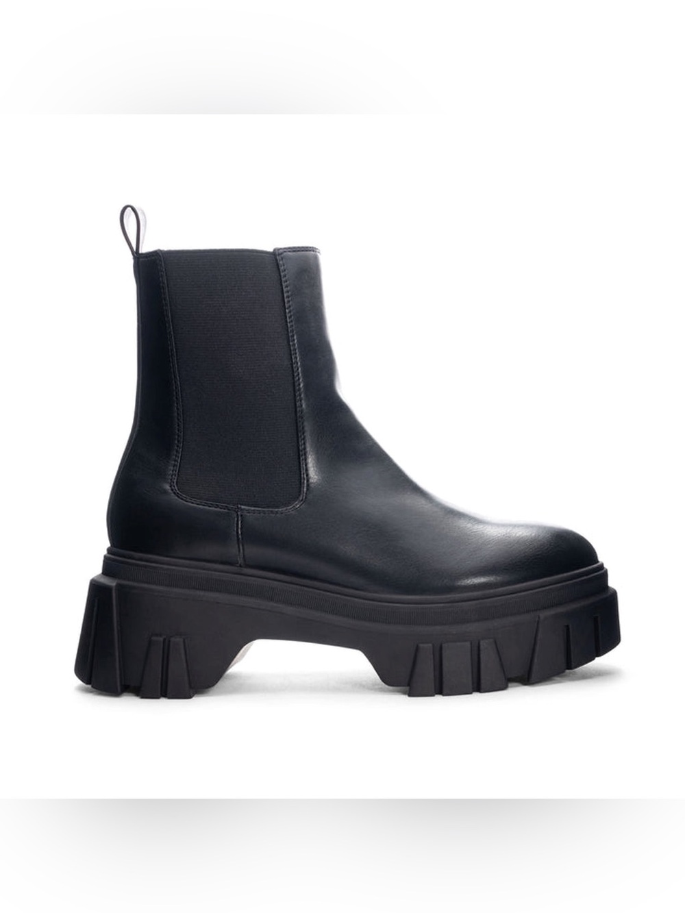 Chinese Laundry Black Lug Jenny Boot